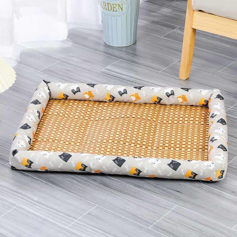 （Pet Time）Pet ice mat summer cat and dog pet mat pet nest mat