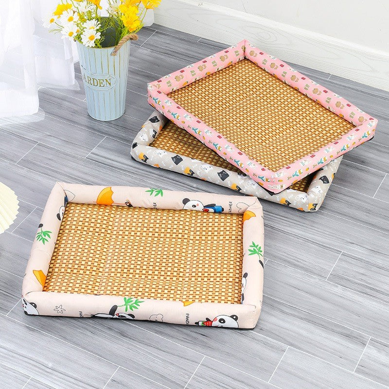 （Pet Time）Pet ice mat summer cat and dog pet mat pet nest mat