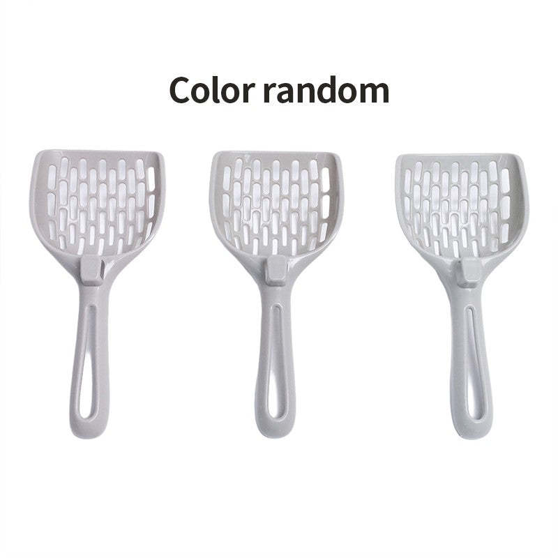 （Pet Time）Grid cat litter shovel Cat litter box scoop tool Large cat litter scoop Random Color