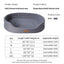 （Pet Time）Pet nest dog sleeping pad moisture-proof and bite resistant Oxford cloth pet bed