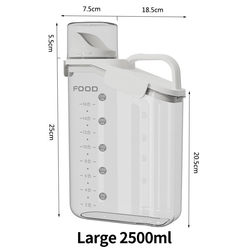 （Pet Time）Cat food storage bucket Dog food sealed bucket Moisture resistant grain storage bucket Sealed pet food bucket
