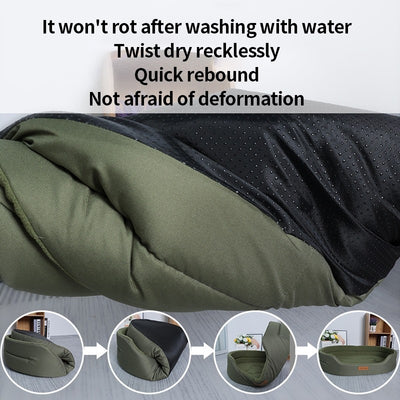（Pet Time）Pet nest dog sleeping pad moisture-proof and bite resistant Oxford cloth pet bed