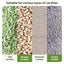 PetTime cat litter deodorizing beads in a clear container, showcasing small, fragrant beads designed to control odors.