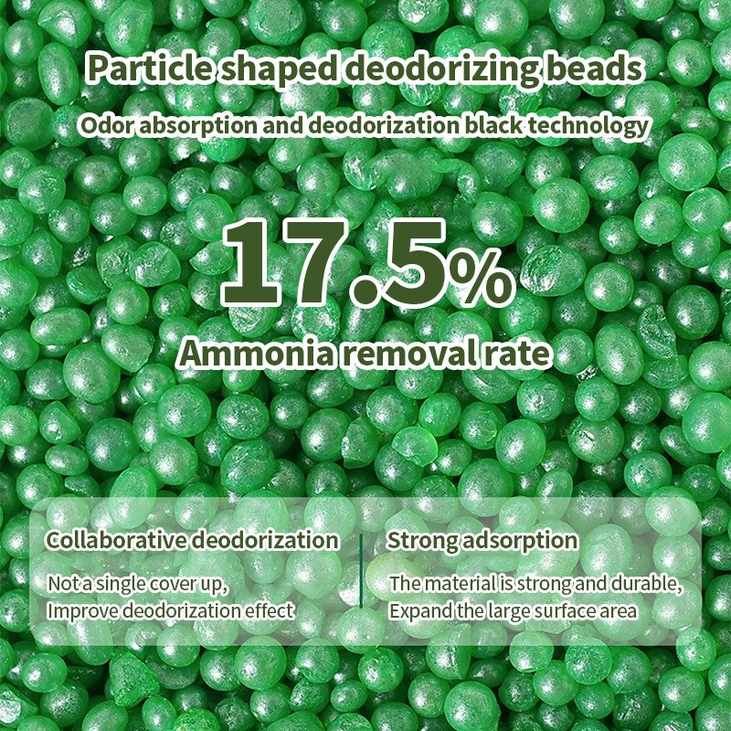 （Pet Time）Cat litter deodorizing beads Activated carbon mixed fragrance beads Deodorization of cat litter box