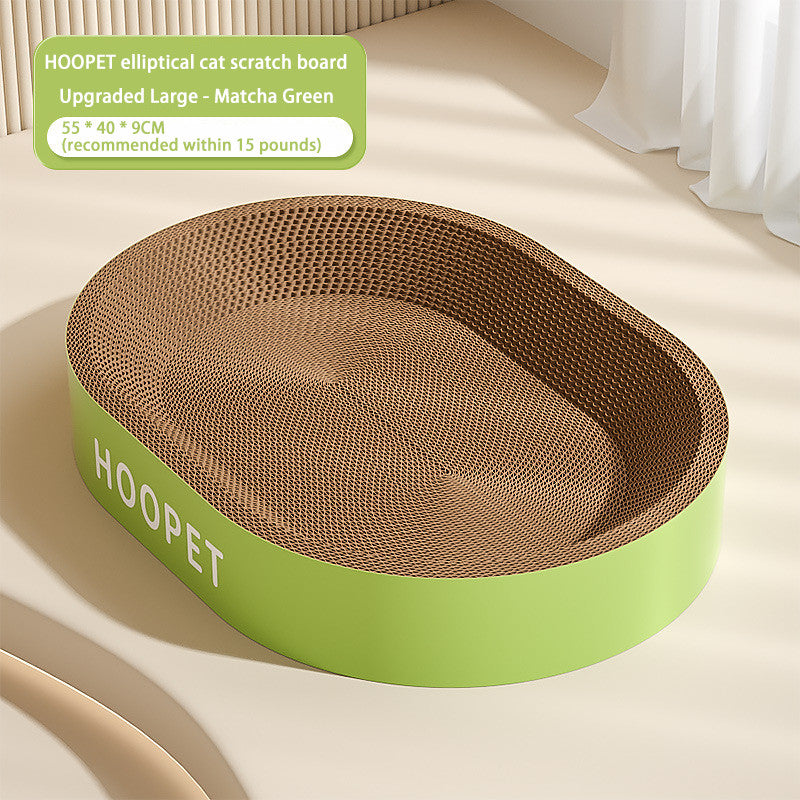 (Pet Time）Cat scratch board nest Wear resistant and non shedding corrugated paper cat scratch board Cat paw grinding