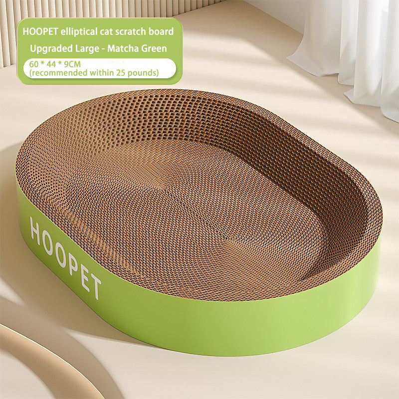 (Pet Time）Cat scratch board nest Wear resistant and non shedding corrugated paper cat scratch board Cat paw grinding