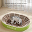 (Pet Time）Cat scratch board nest Wear resistant and non shedding corrugated paper cat scratch board Cat paw grinding