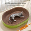 (Pet Time）Cat scratch board nest Wear resistant and non shedding corrugated paper cat scratch board Cat paw grinding