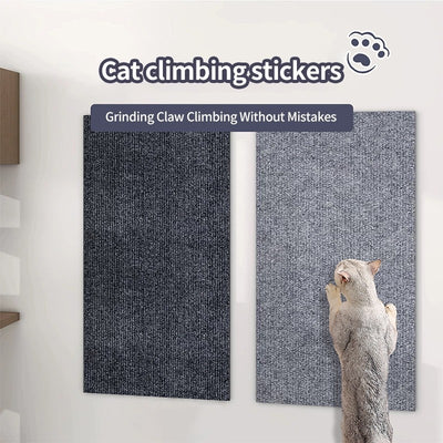 （Pet Time）Cat Scratch Protector Sticker Self-Adhesive Furniture & Sofa Protection Anti-Scratch Wear resistant sisal pad