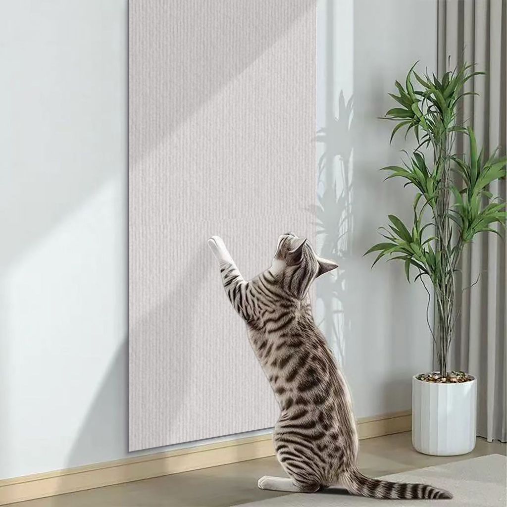（Pet Time）Cat Scratch Protector Sticker Self-Adhesive Furniture & Sofa Protection Anti-Scratch Wear resistant sisal pad