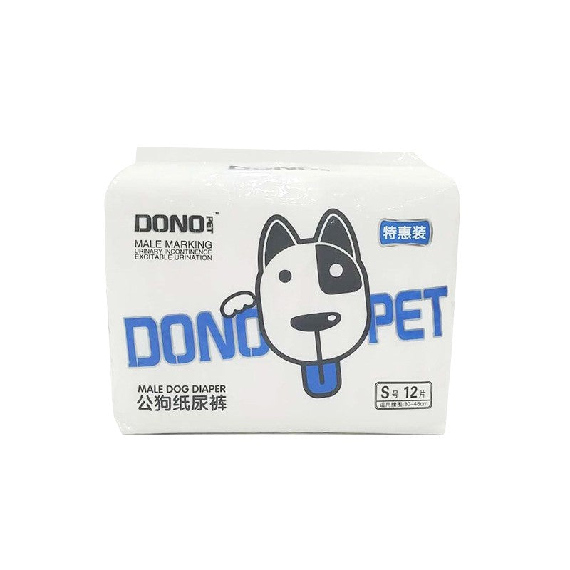 （Pet Time）DONO Dog sanitary pads lightweight and breathable absorbent and leak proof  Pet Disposable Diapers