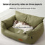 （Pet Time）Pet Sofa Bed | Large Size Waterproof Washable Dog & Cat Bed All-Season Soft Scratch-Resistant Design