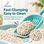 （Pet Time）100% Natural Food-Grade Soybean Cat Litter 2.3kg Low Dust 0.4% 1.5mm Fine Granules Flushable Deodorizing