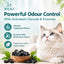 （Pet Time）100% Natural Food-Grade Soybean Cat Litter 2.3kg Low Dust 0.4% 1.5mm Fine Granules Flushable Deodorizing
