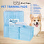PetTime disposable pet training pads with absorbent surface, designed for indoor puppy housebreaking and leak protection.