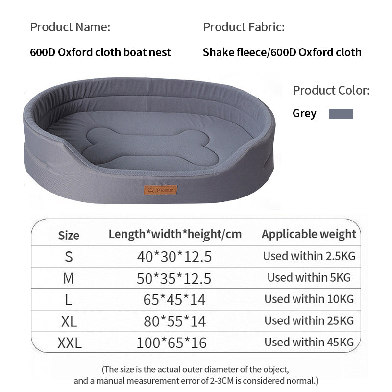 PetTime dog moisture-proof and bite resistant sleeping pad with a soft, comfortable surface and durable waterproof material.