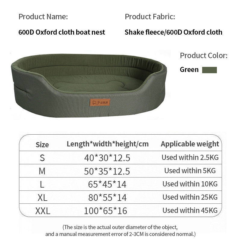 PetTime dog moisture-proof and bite-resistant sleeping pad with soft fabric and durable waterproof surface, designed for canine comfort.
